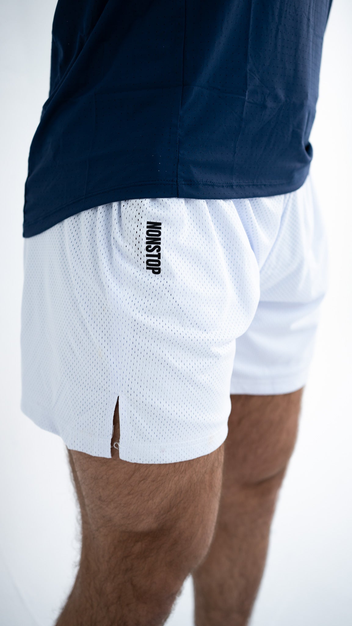 Nonstop Mesh Shorts - White