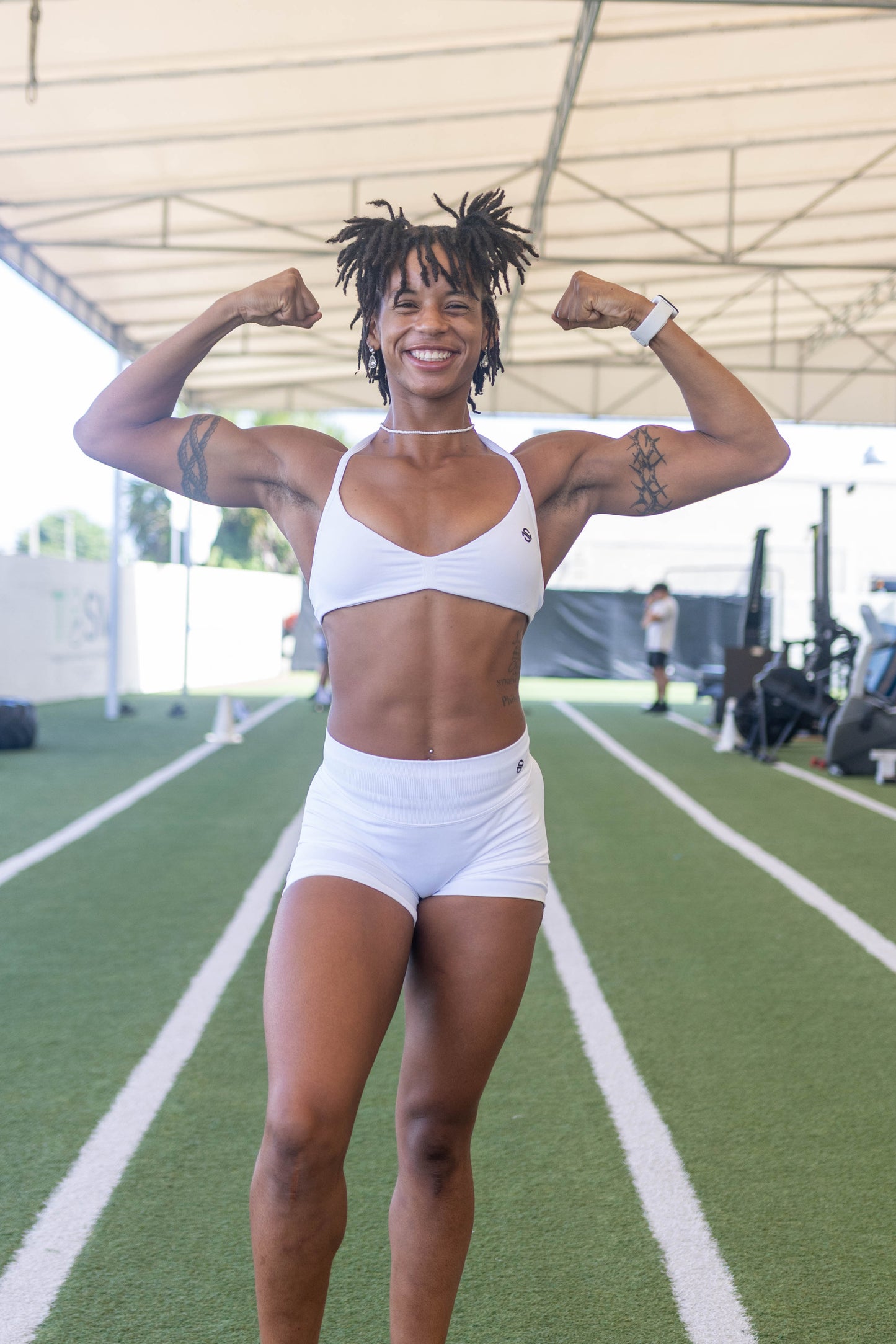 Performance Shorts-White