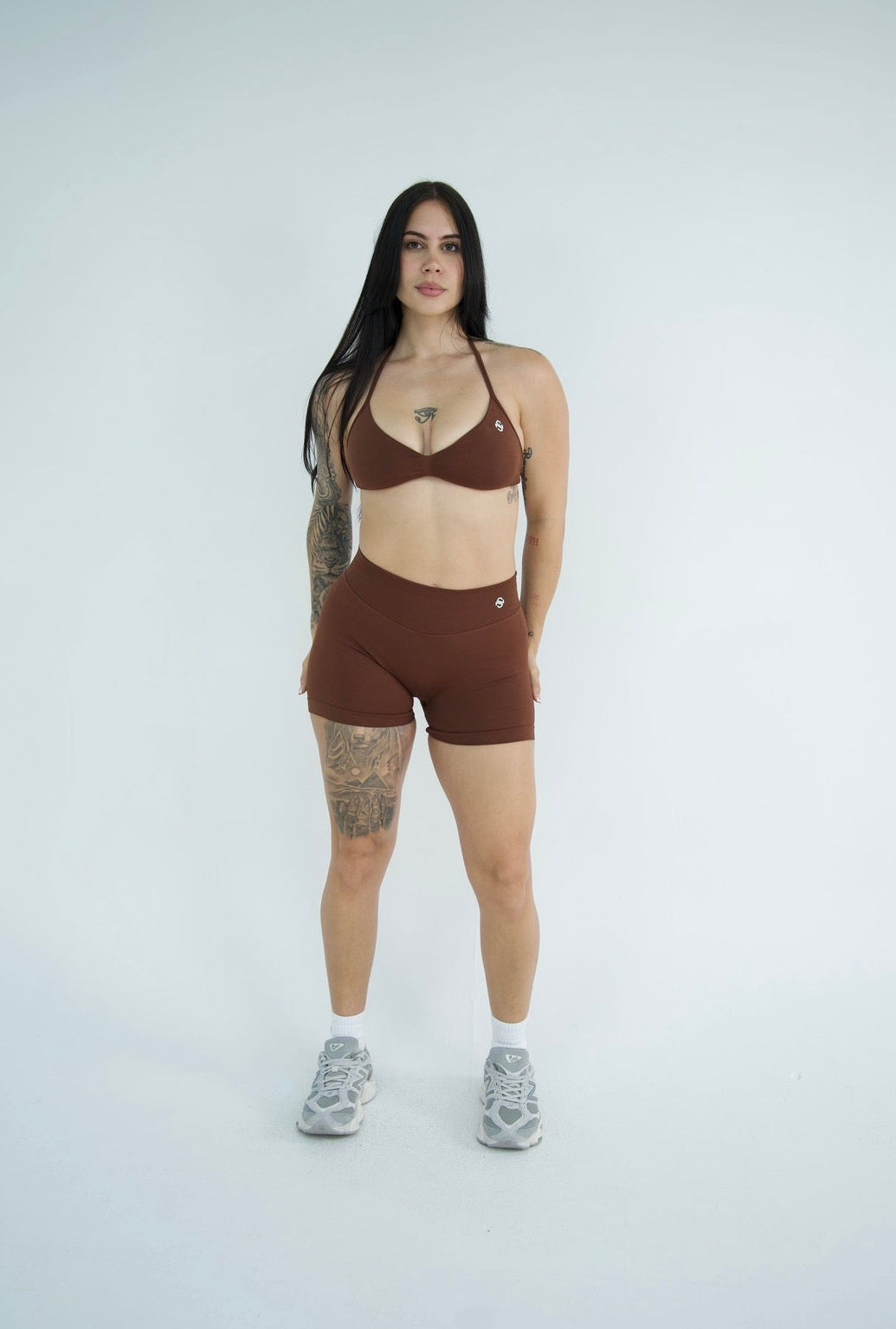 Pure Drive Sports Bra - Brown