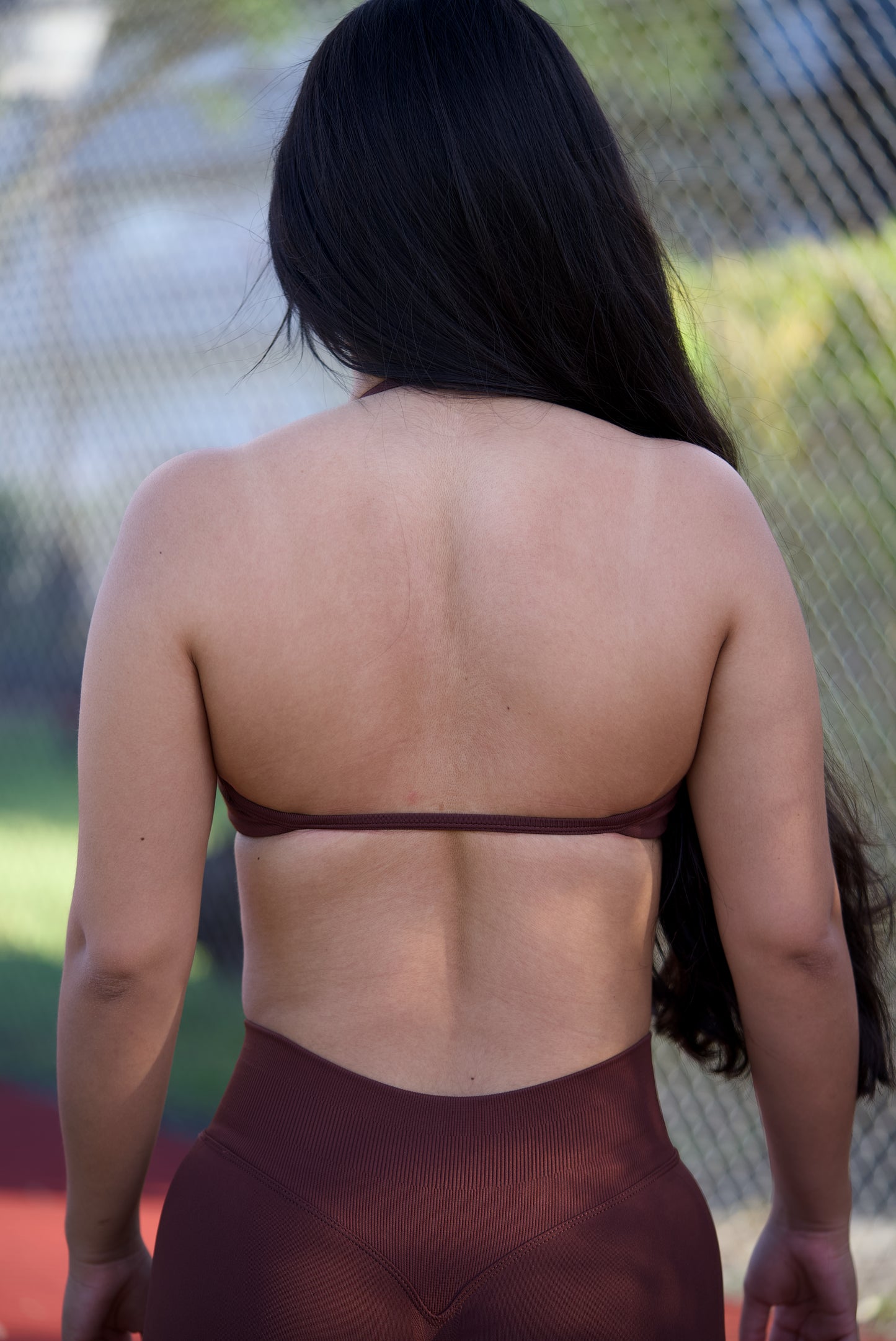 Pure Drive Sports Bra - Brown