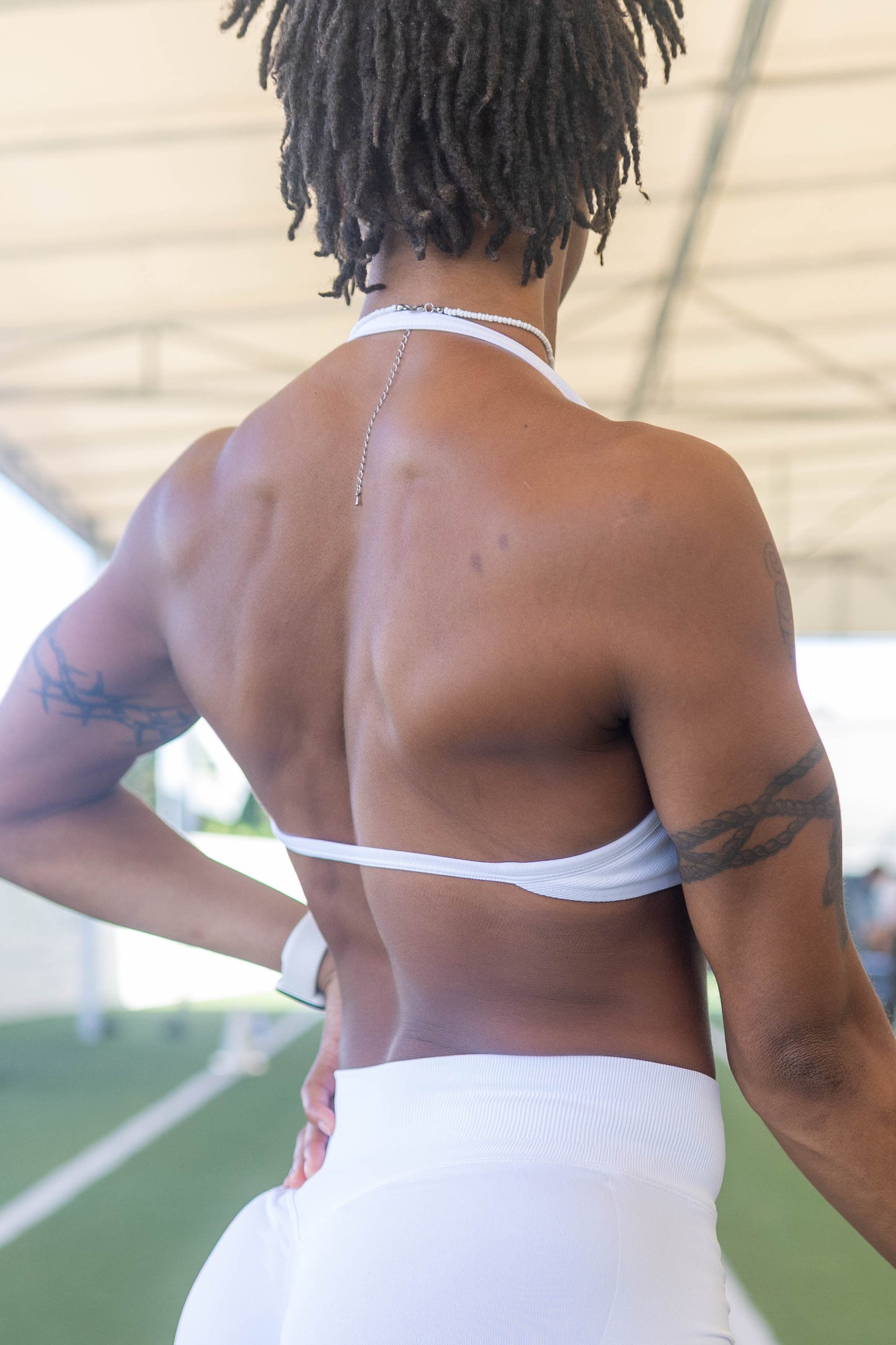 Pure Drive Sports Bra – White