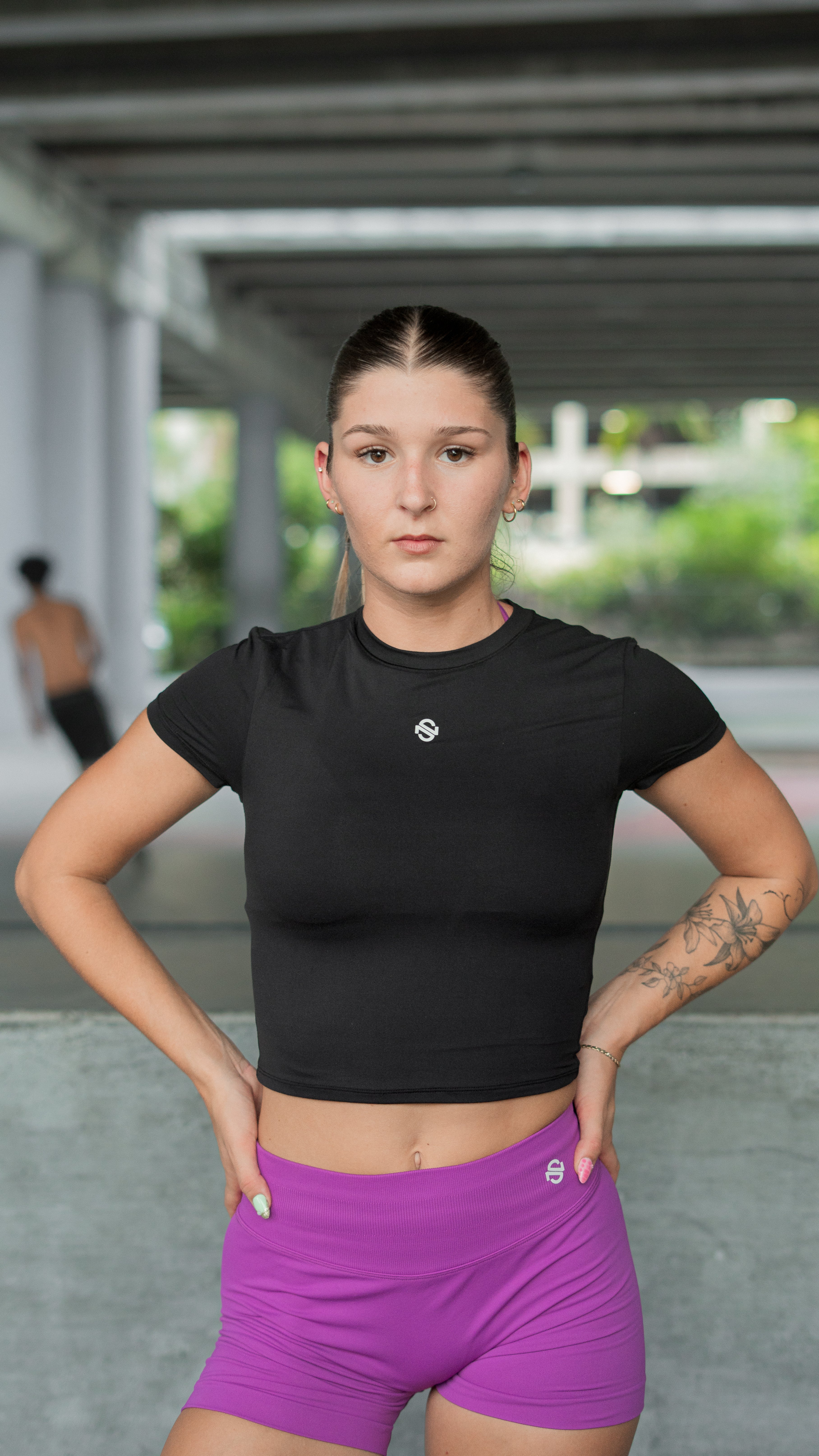 Sculpt Tee - Black