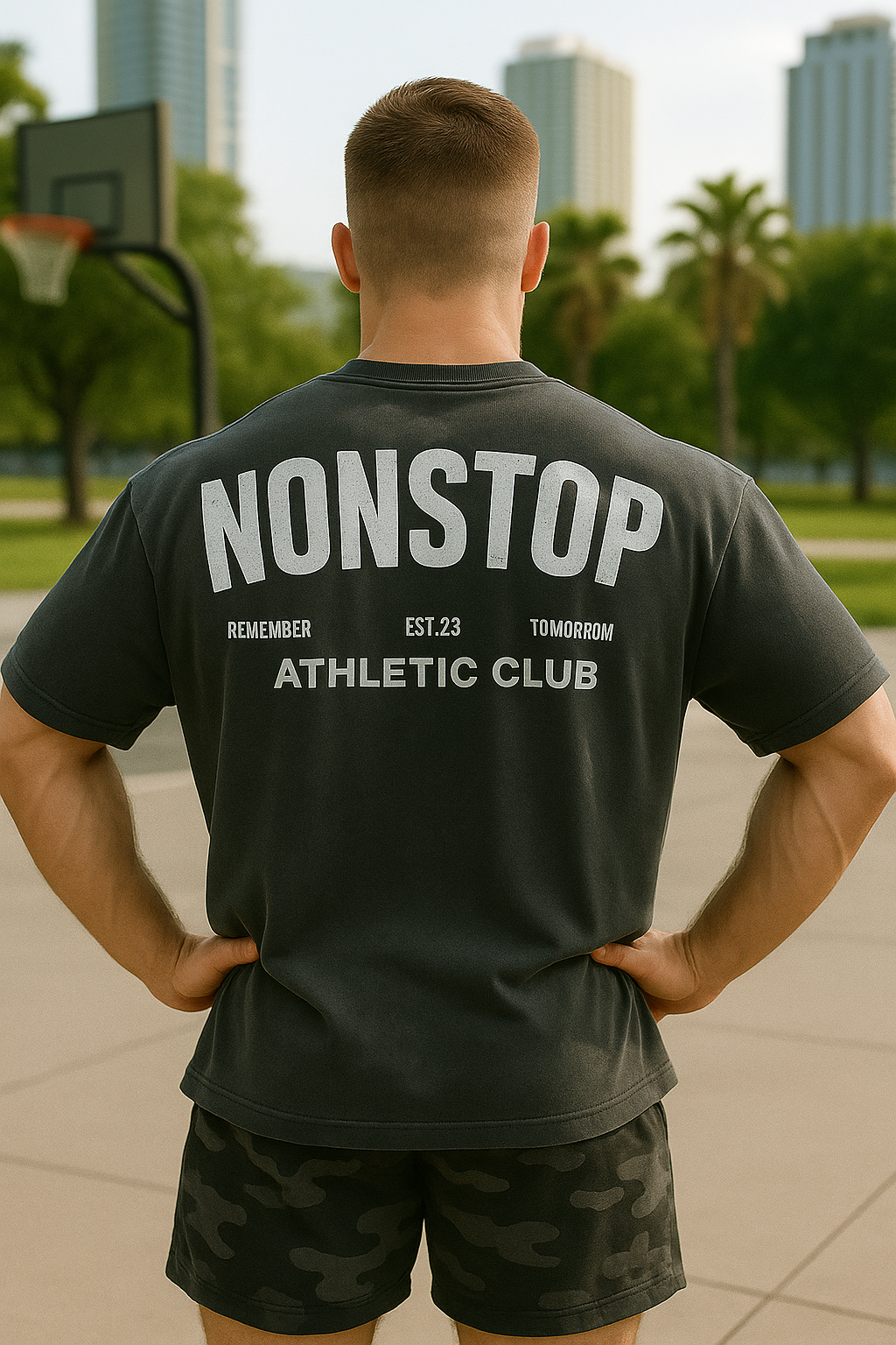 Athletic Club Oversized Tee