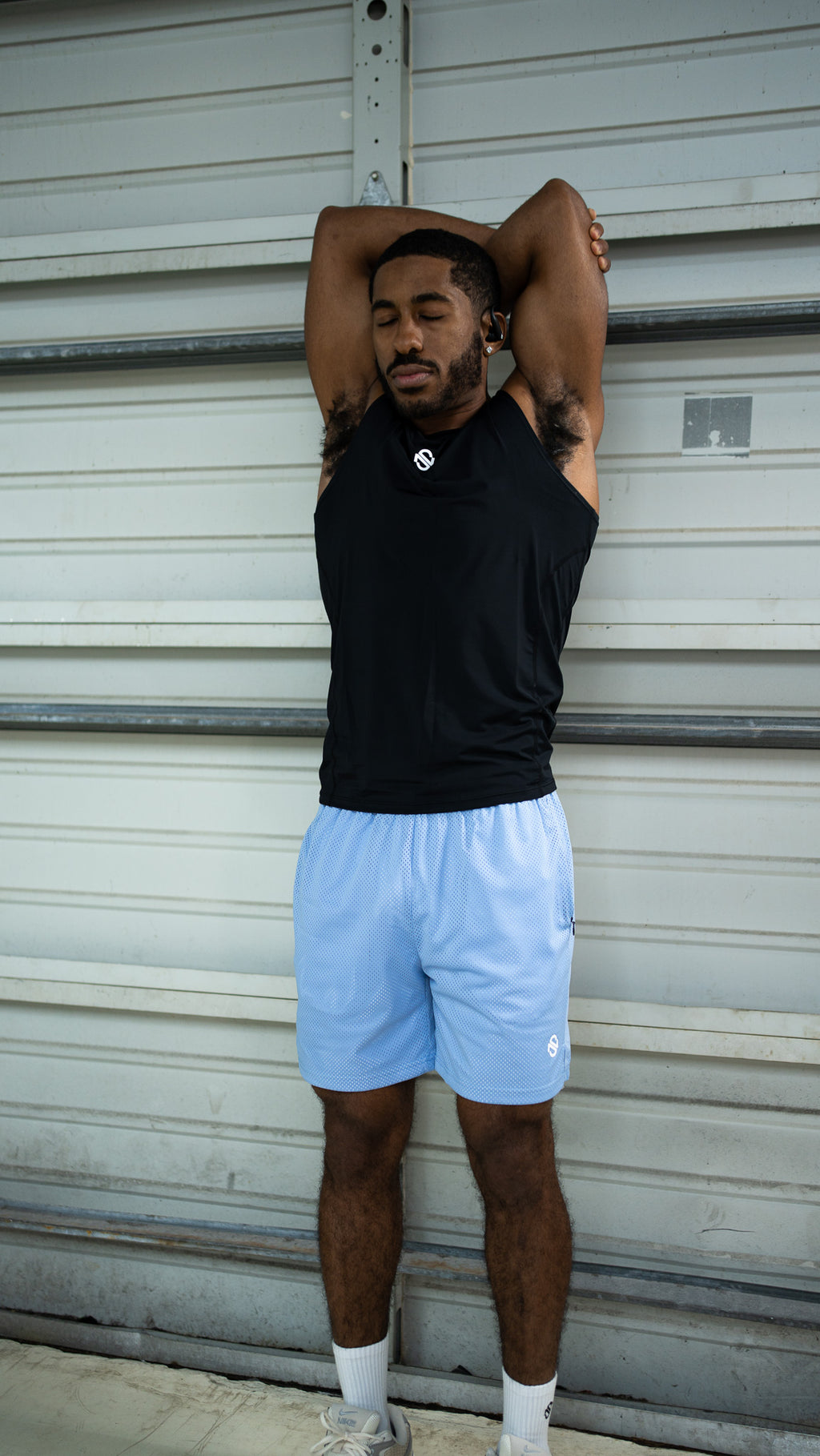 Nonstop Mesh Shorts - Sky Blue