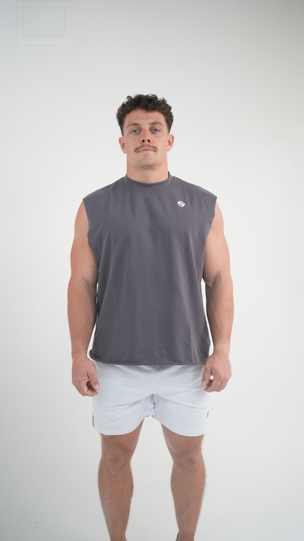 Nonstop Cutoff Tank - Gray
