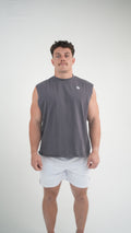 Nonstop Cutoff Tank - Gray