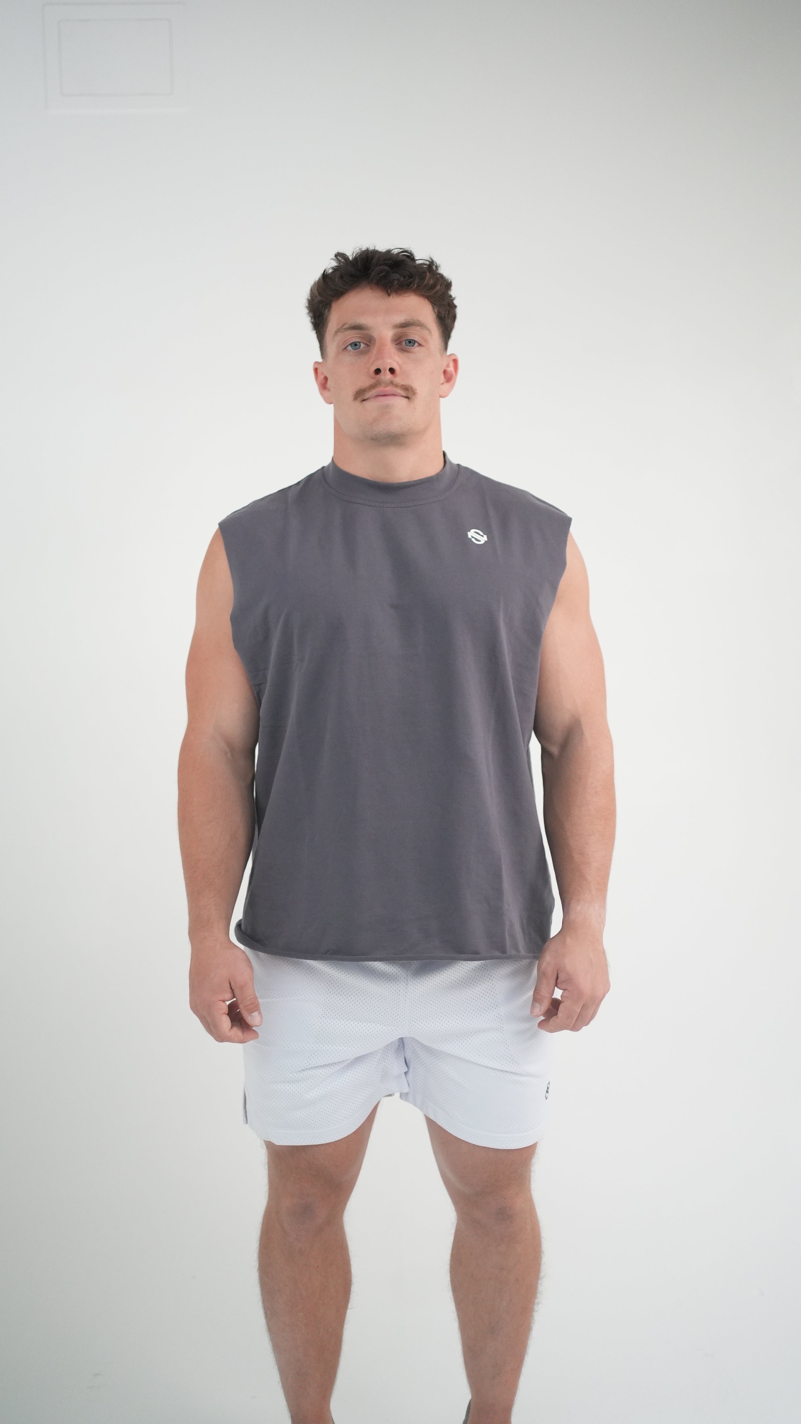 Nonstop Cutoff Tank - Gray