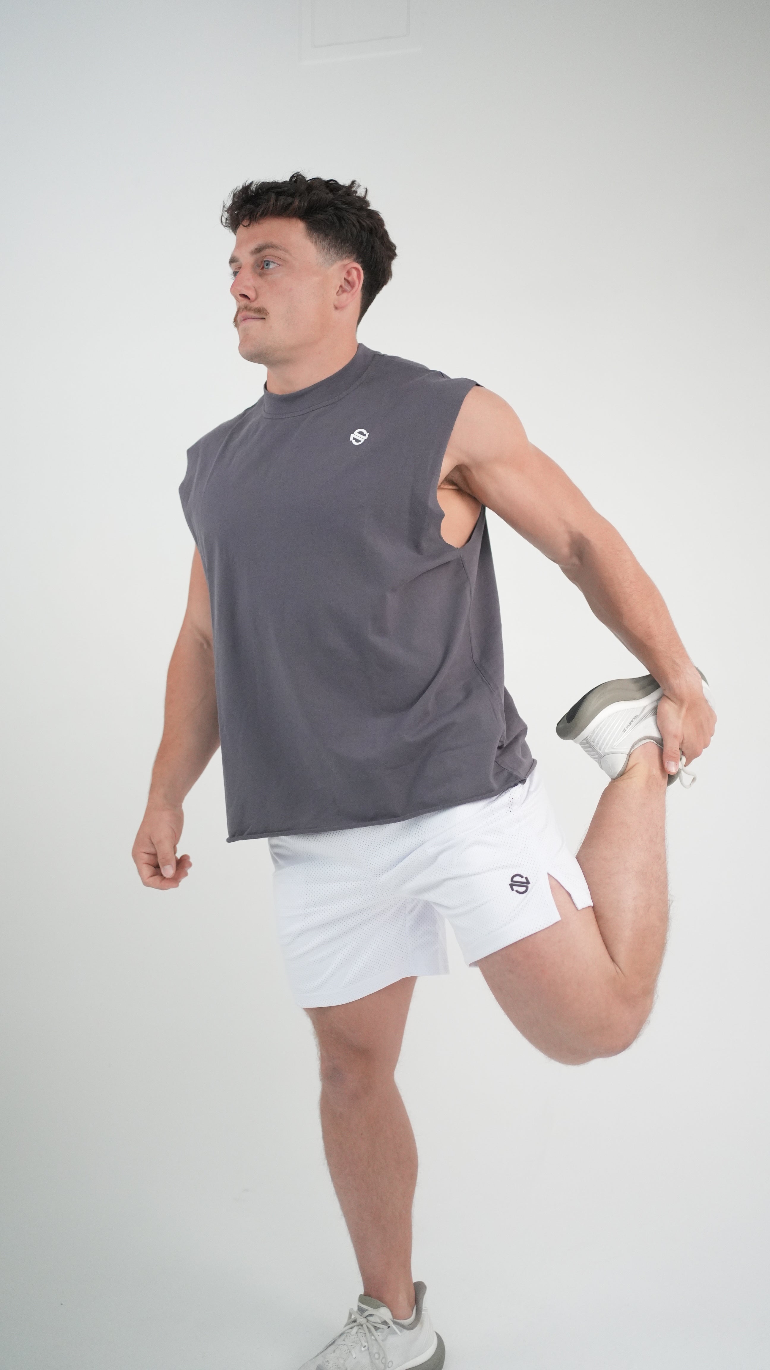 Nonstop Cutoff Tank - Gray
