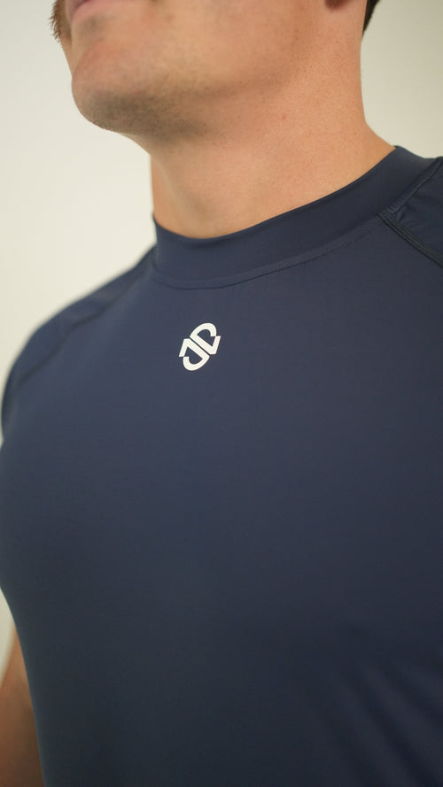 Athletic Tee - Navy