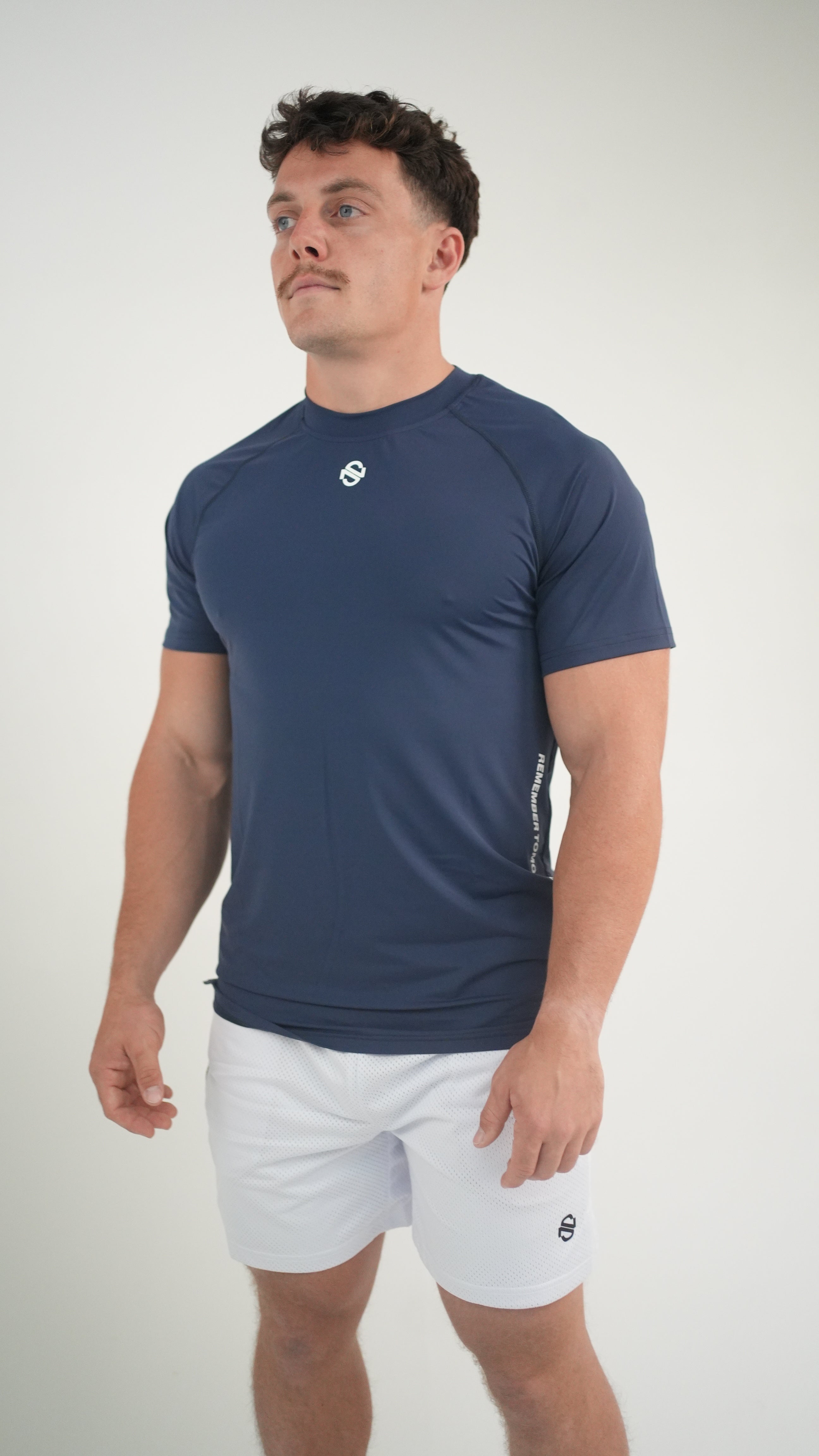 Athletic Tee - Navy