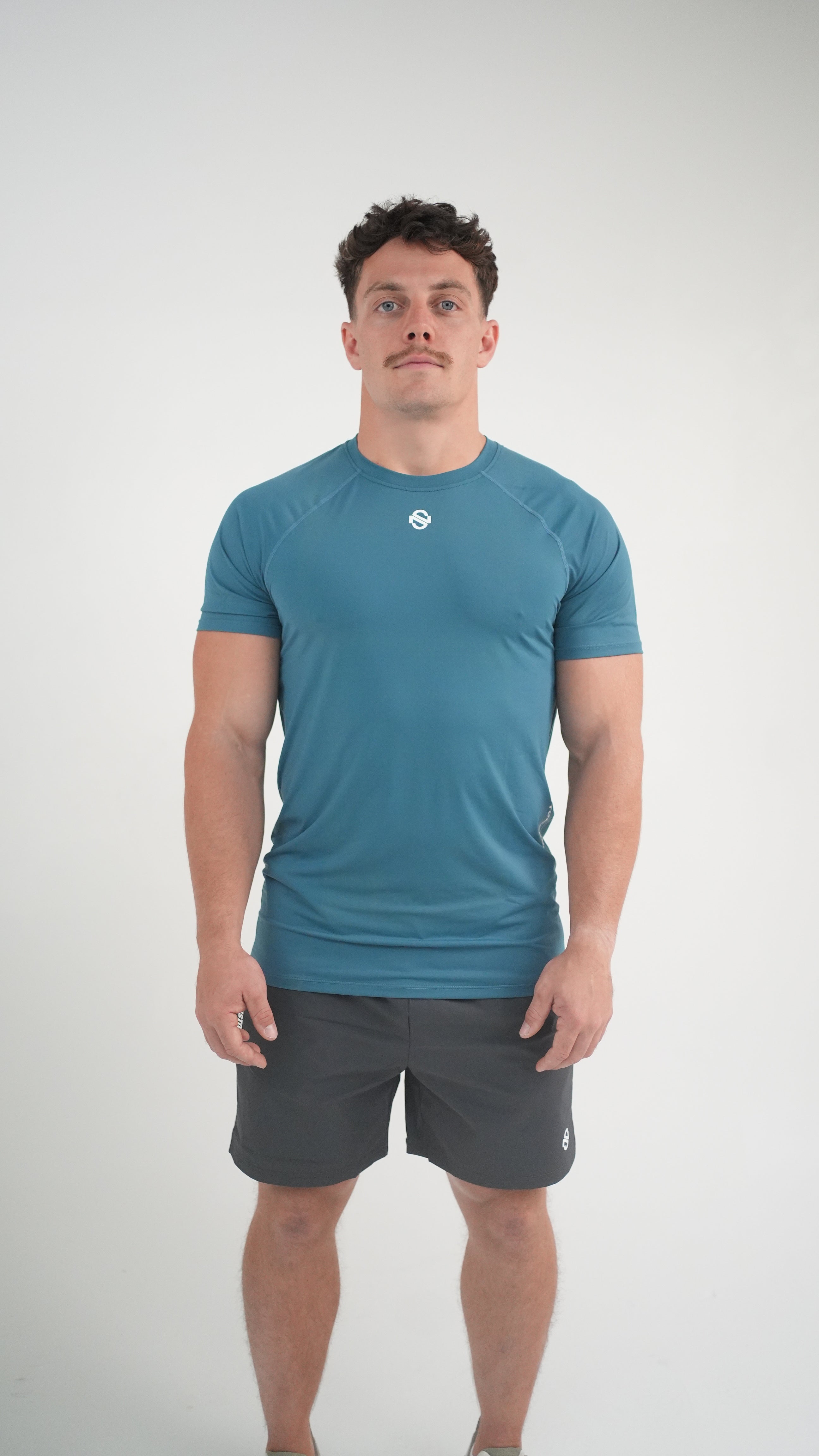 Athletic Tee - Teal Green