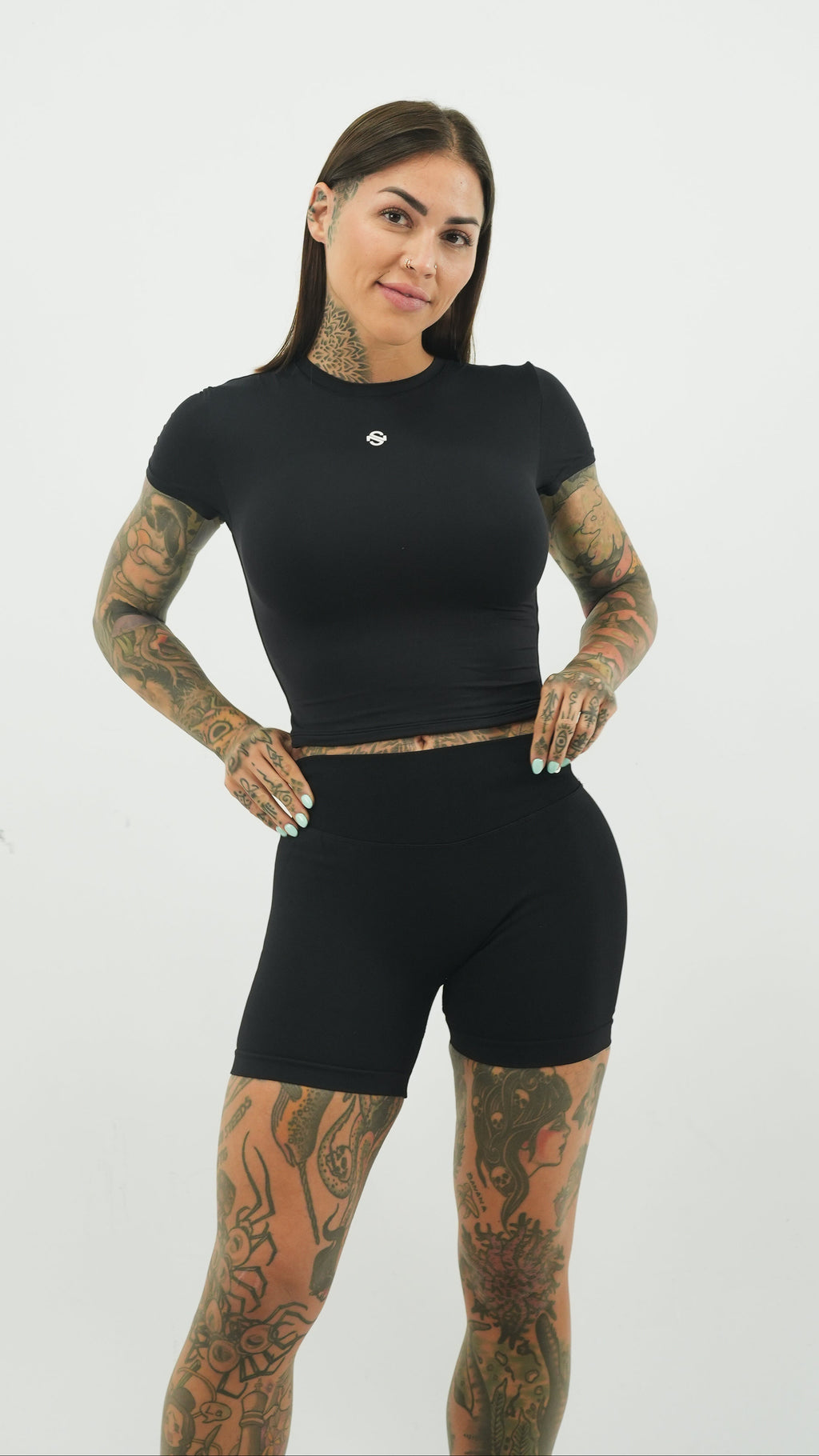 Baby tee - Black