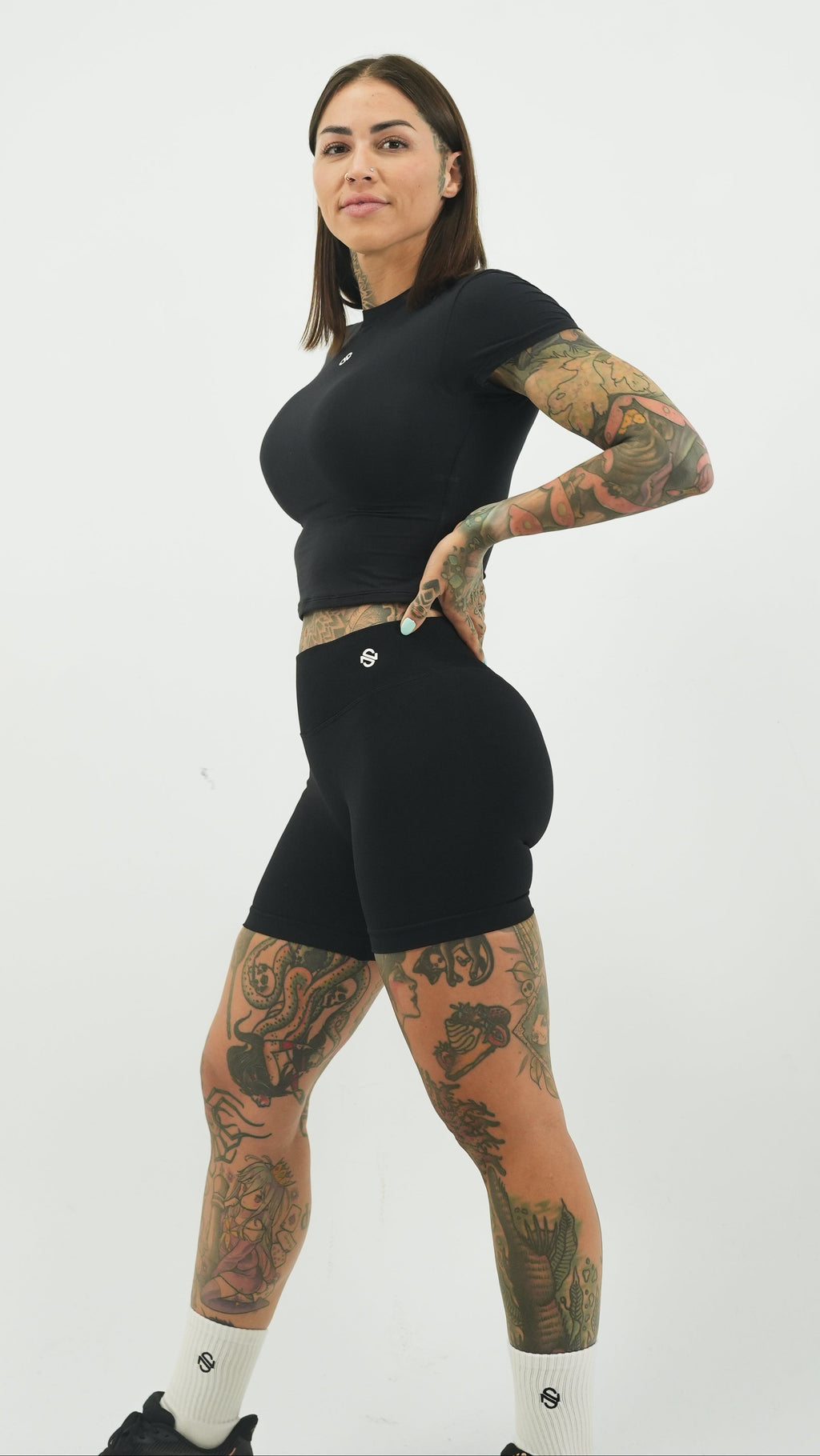 Baby tee - Black