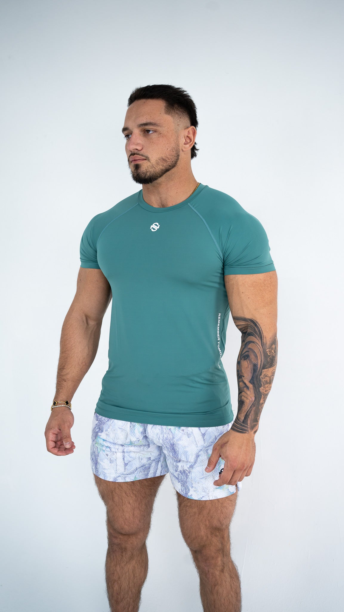 Athletic Tee - Sea Green