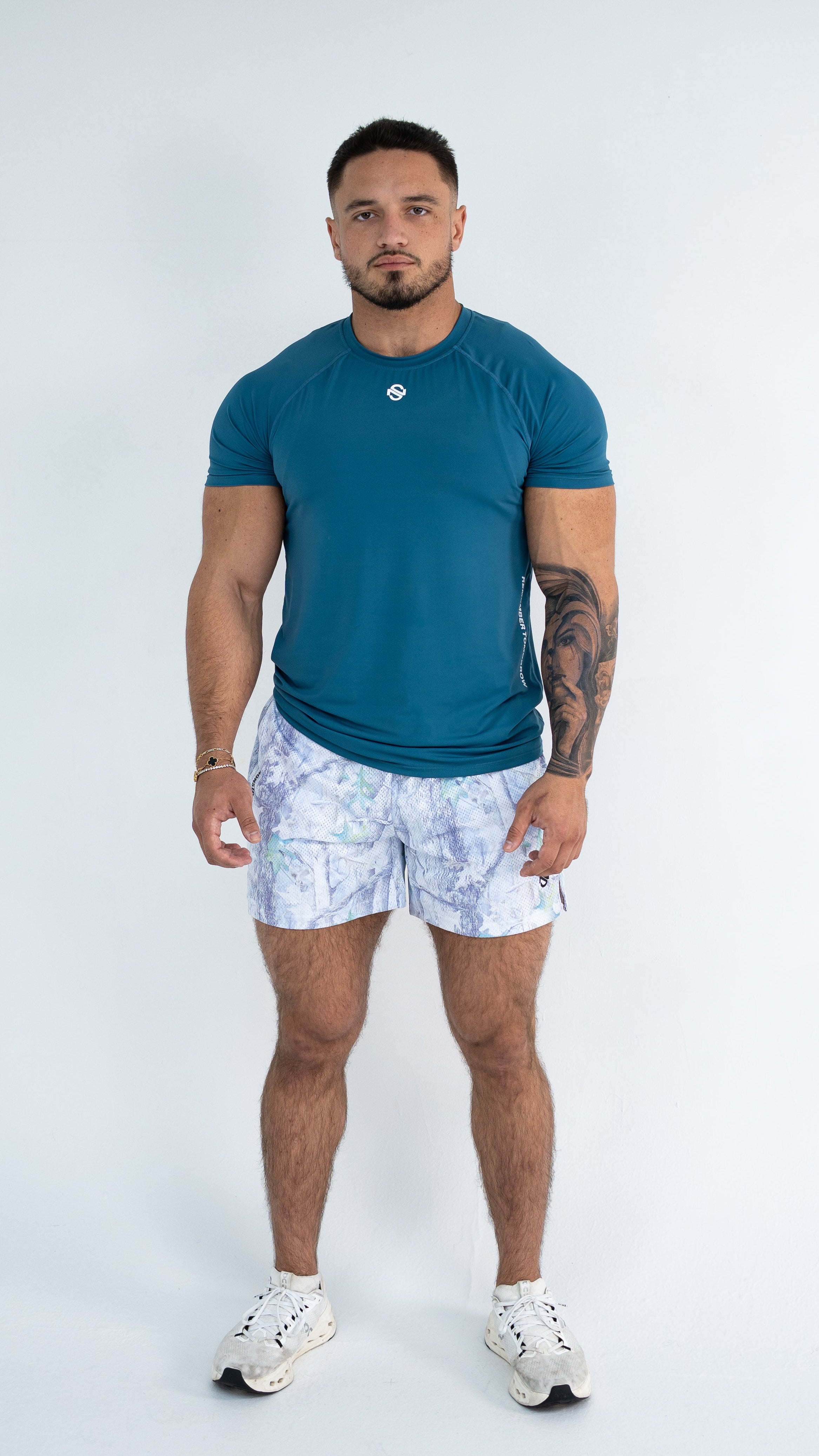 Athletic Tee - Teal Green