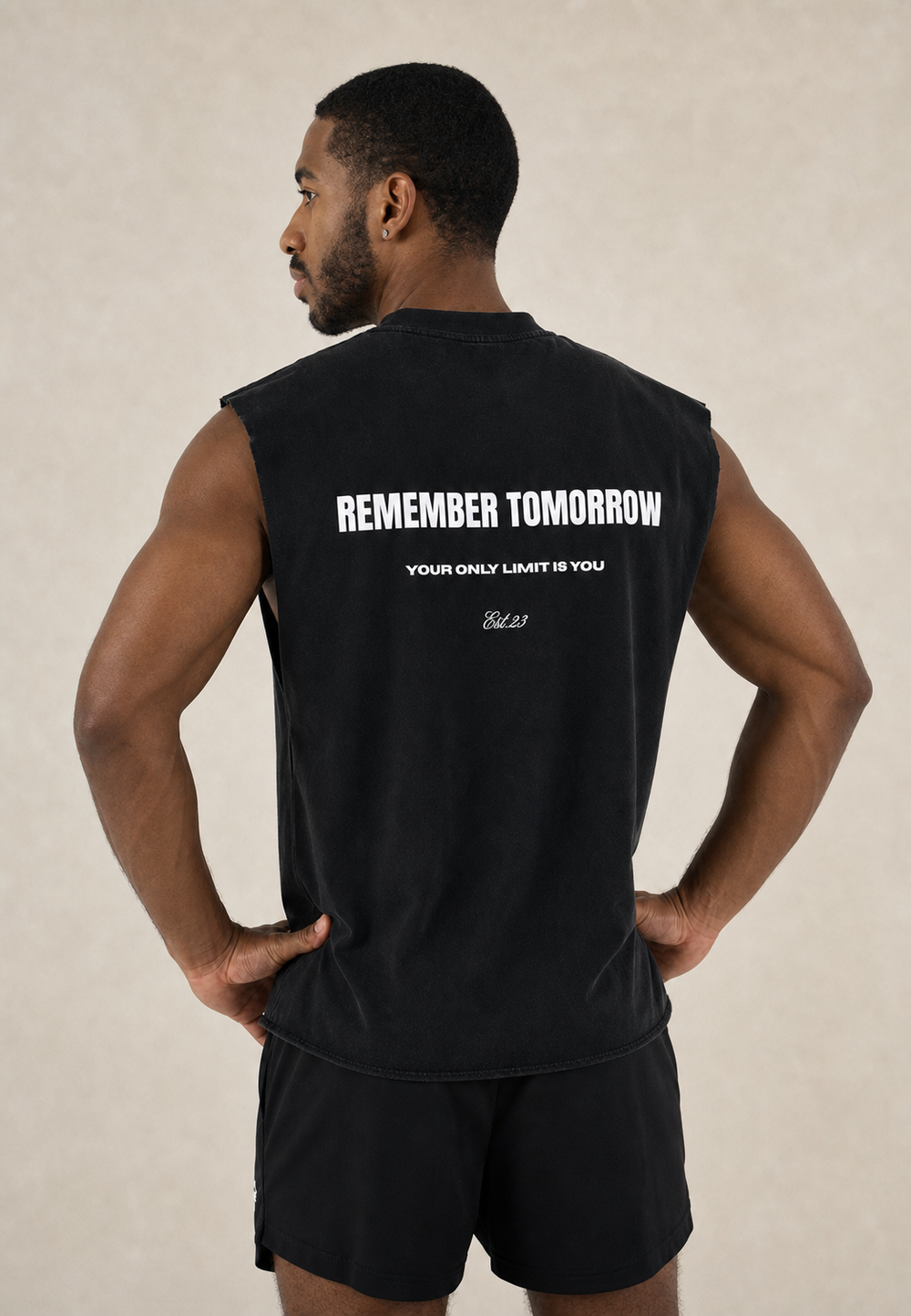 Nonstop Cutoff Tank -  Black