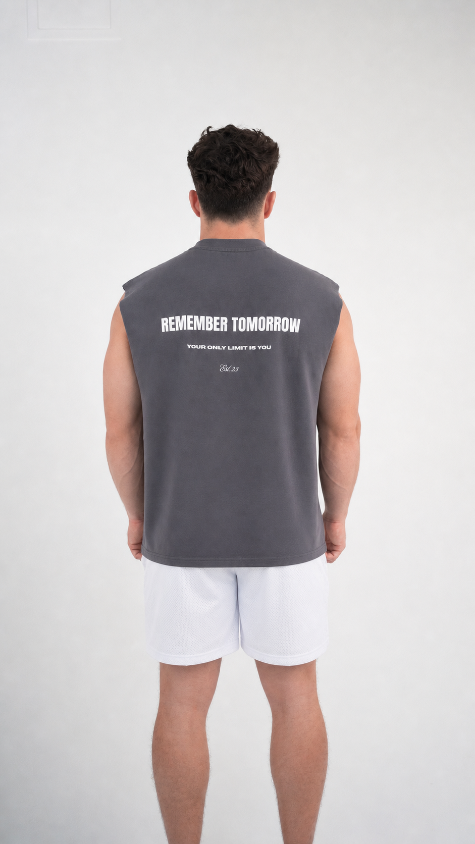 Nonstop Cutoff Tank - Gray