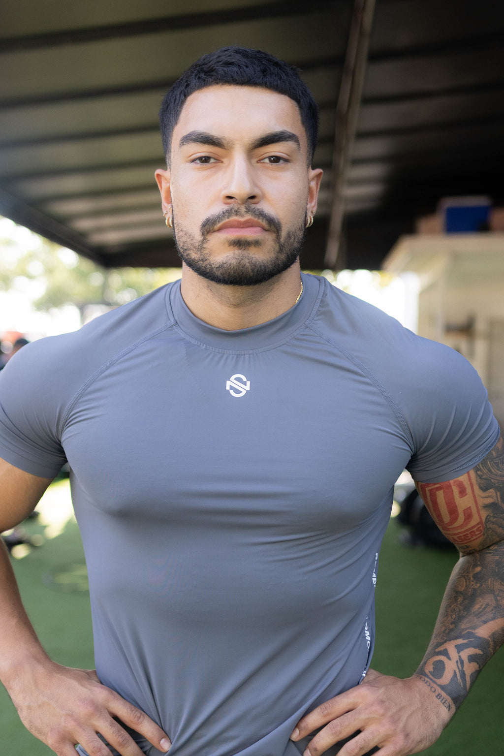 Gray Compression Tee