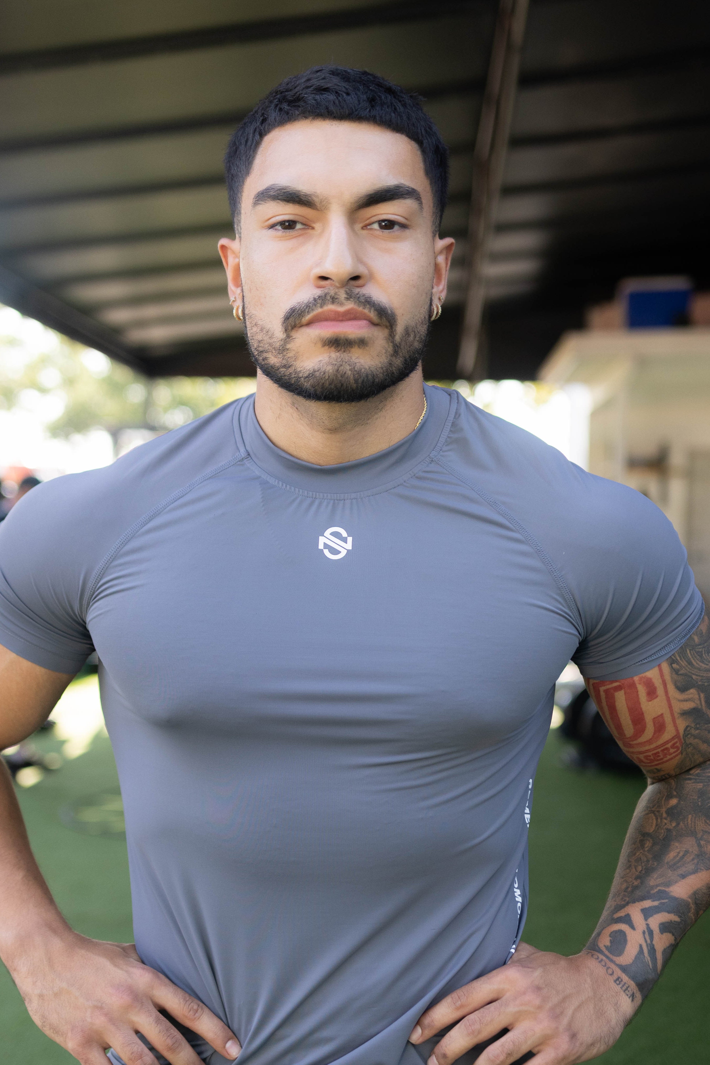 Gray Compression Tee