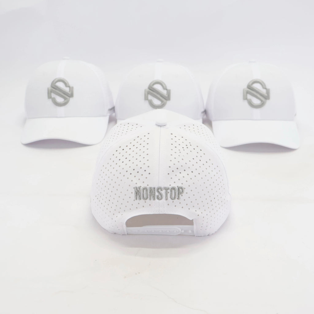 Nonstop Training A frame Hat - White