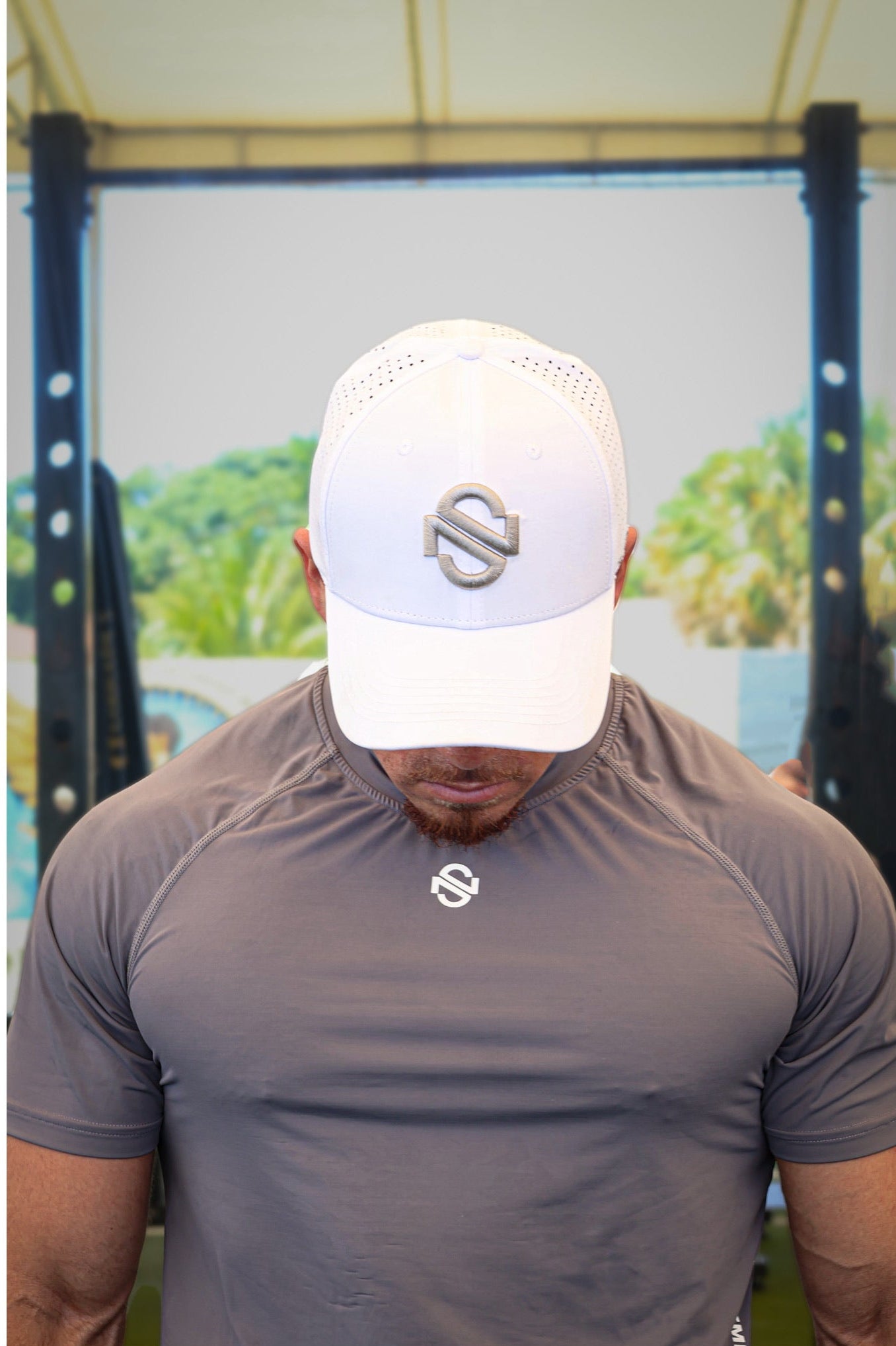 Nonstop Training A frame Hat - White