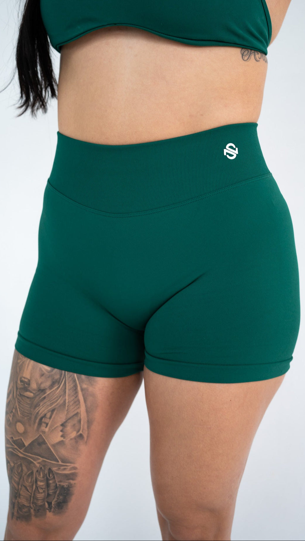 Limitless Shorts - Forest Green