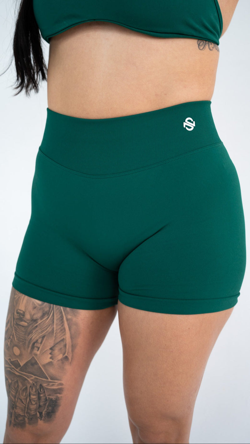 Limitless Shorts - Forest Green