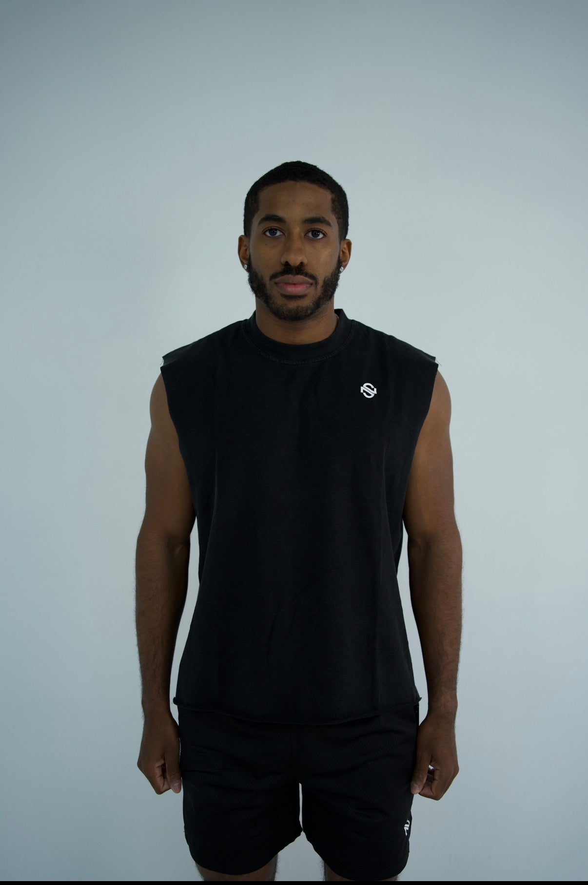 Nonstop Cutoff Tank - Washed Black