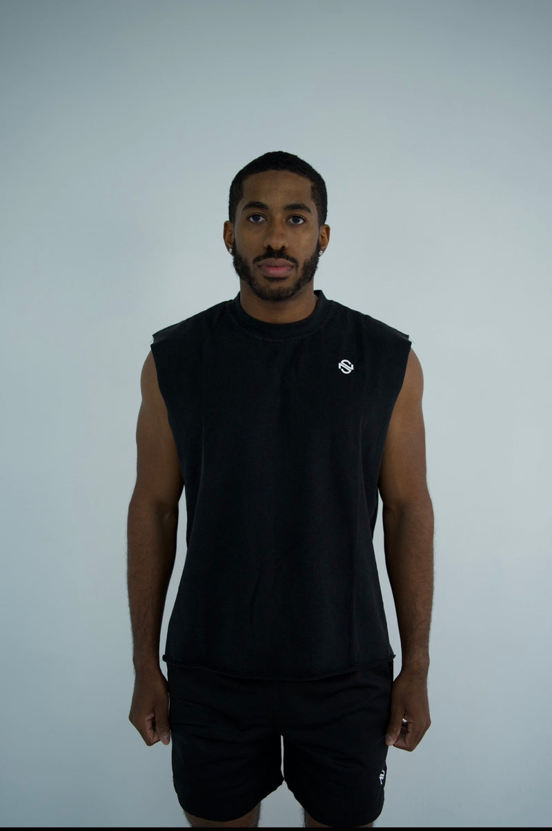 Nonstop Cutoff Tank - Washed Black