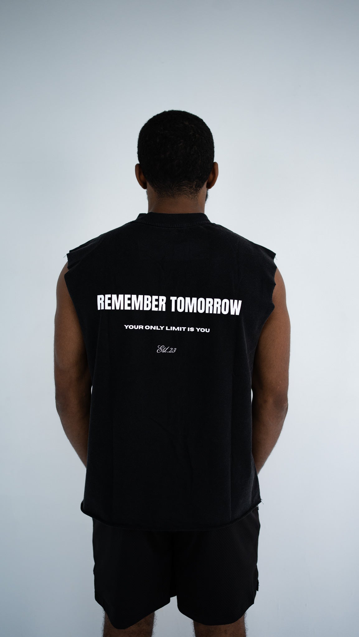 Nonstop Cutoff Tank - Washed Black