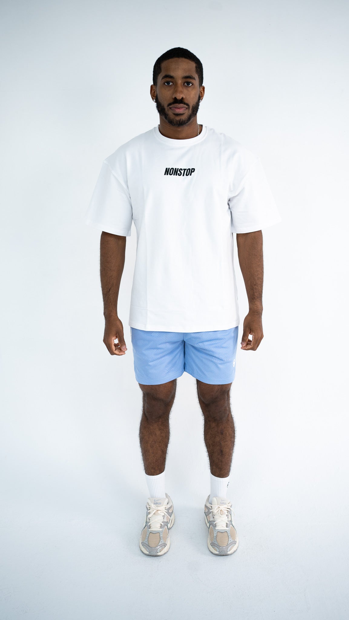 Nonstop Mesh Shorts - Sky Blue