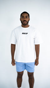 White Oversized tee