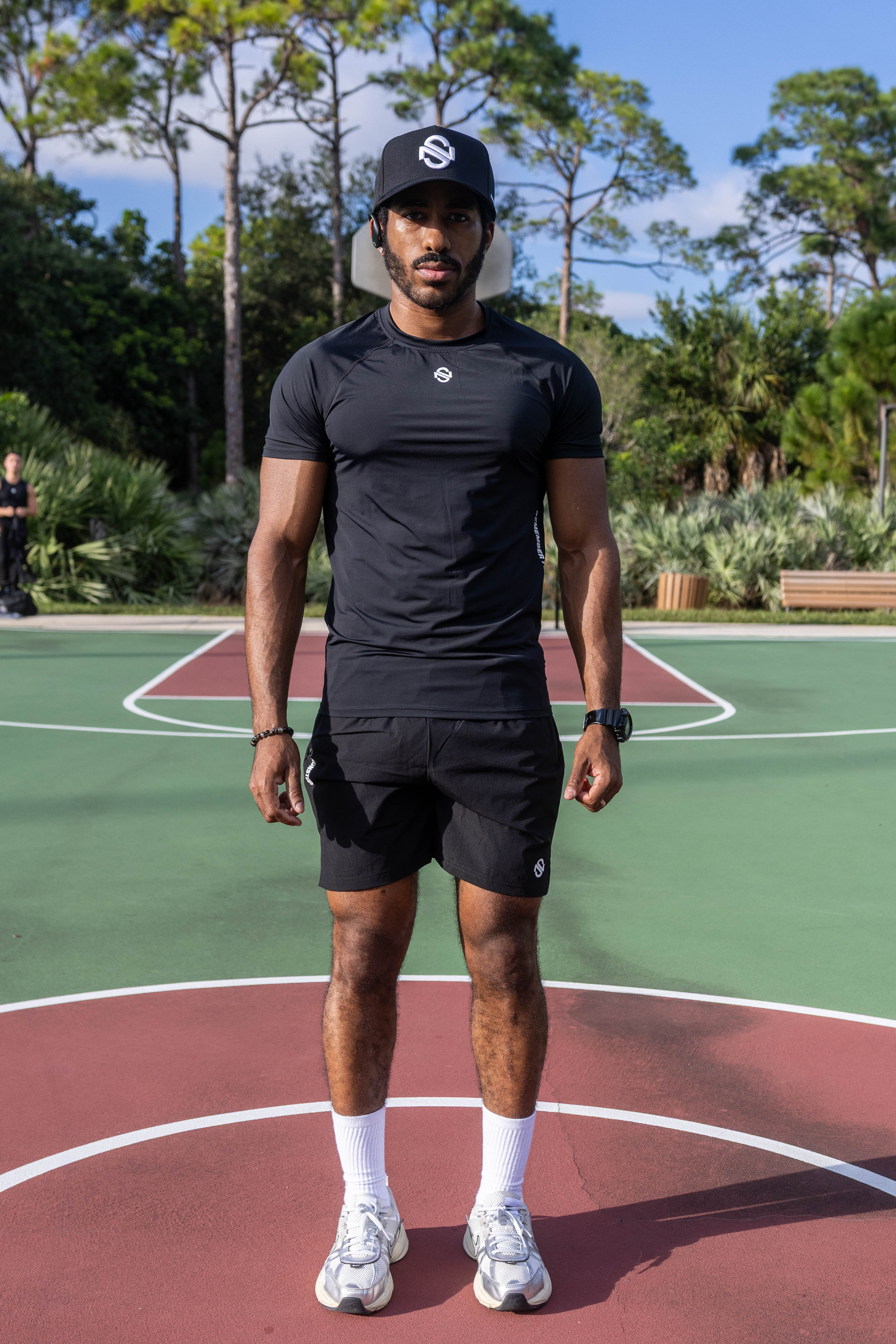 Athletic Tee- Black