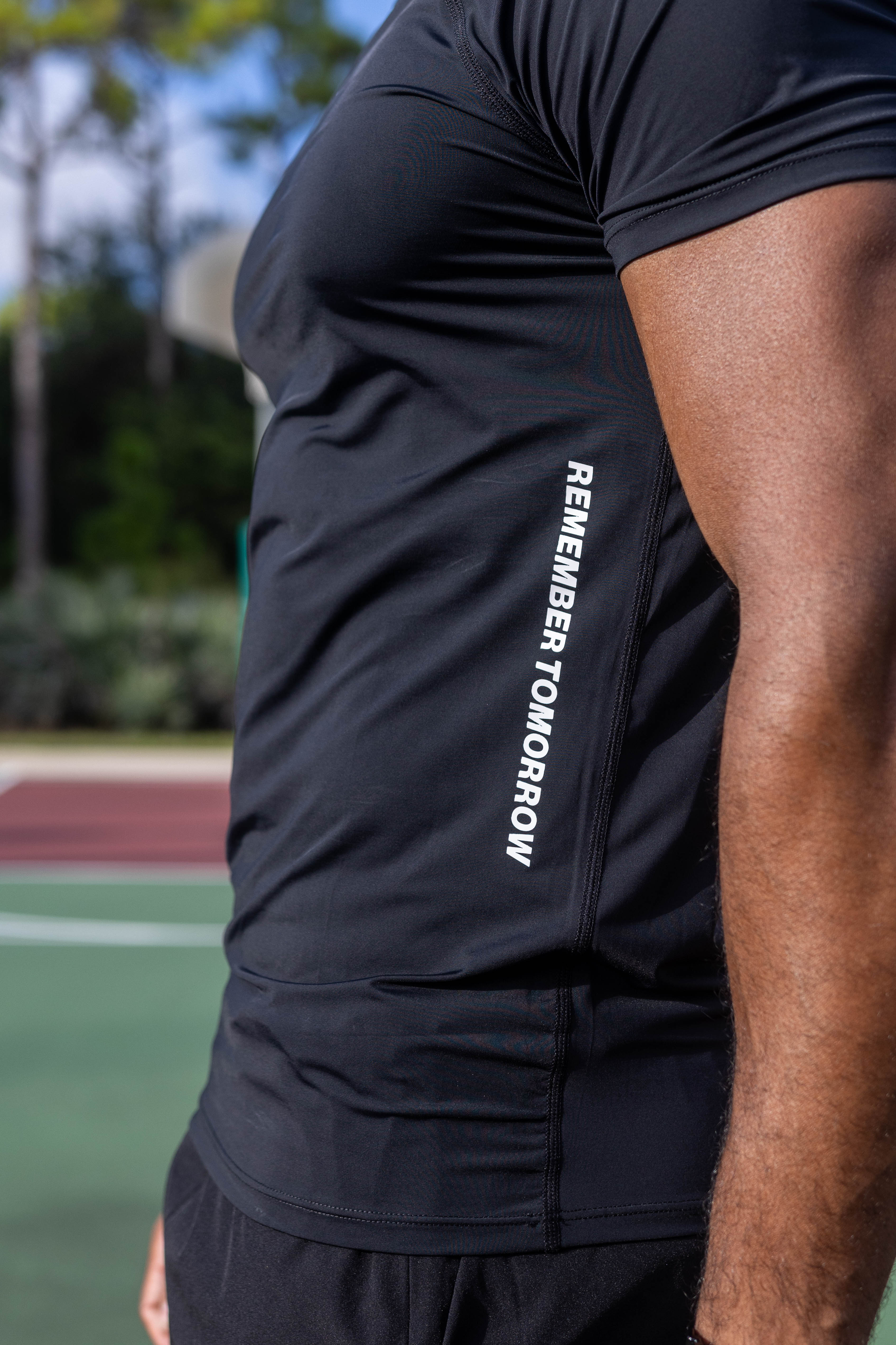 Athletic Tee- Black