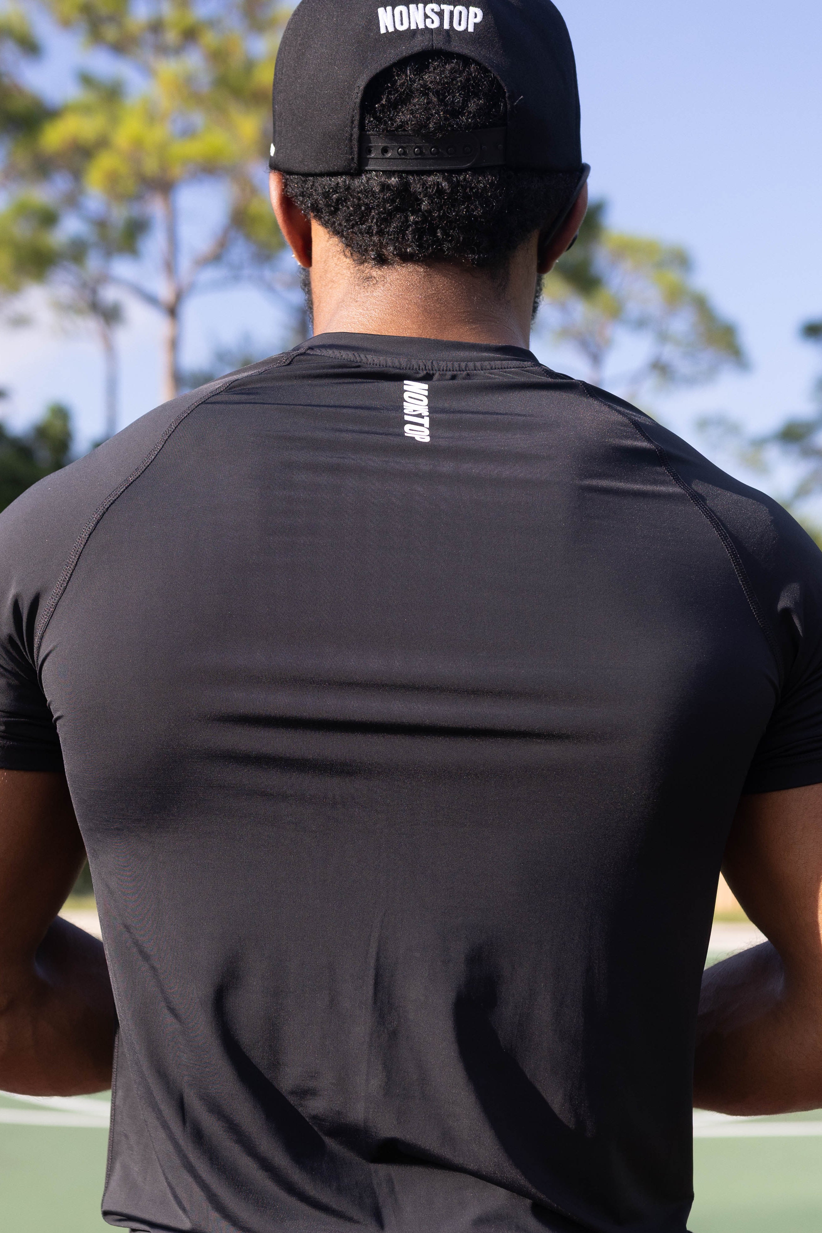 Athletic Tee- Black