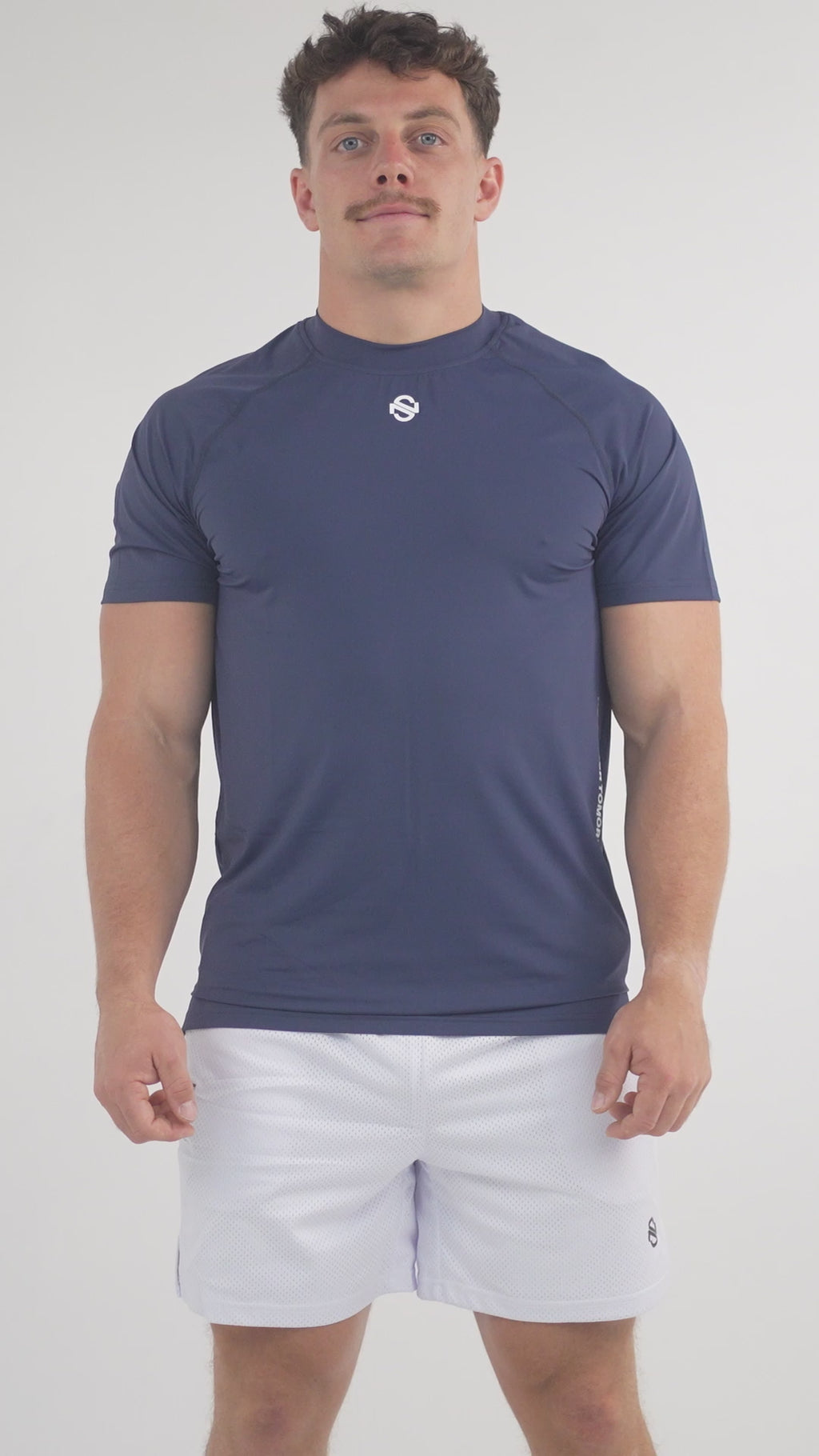 Athletic Tee - Navy