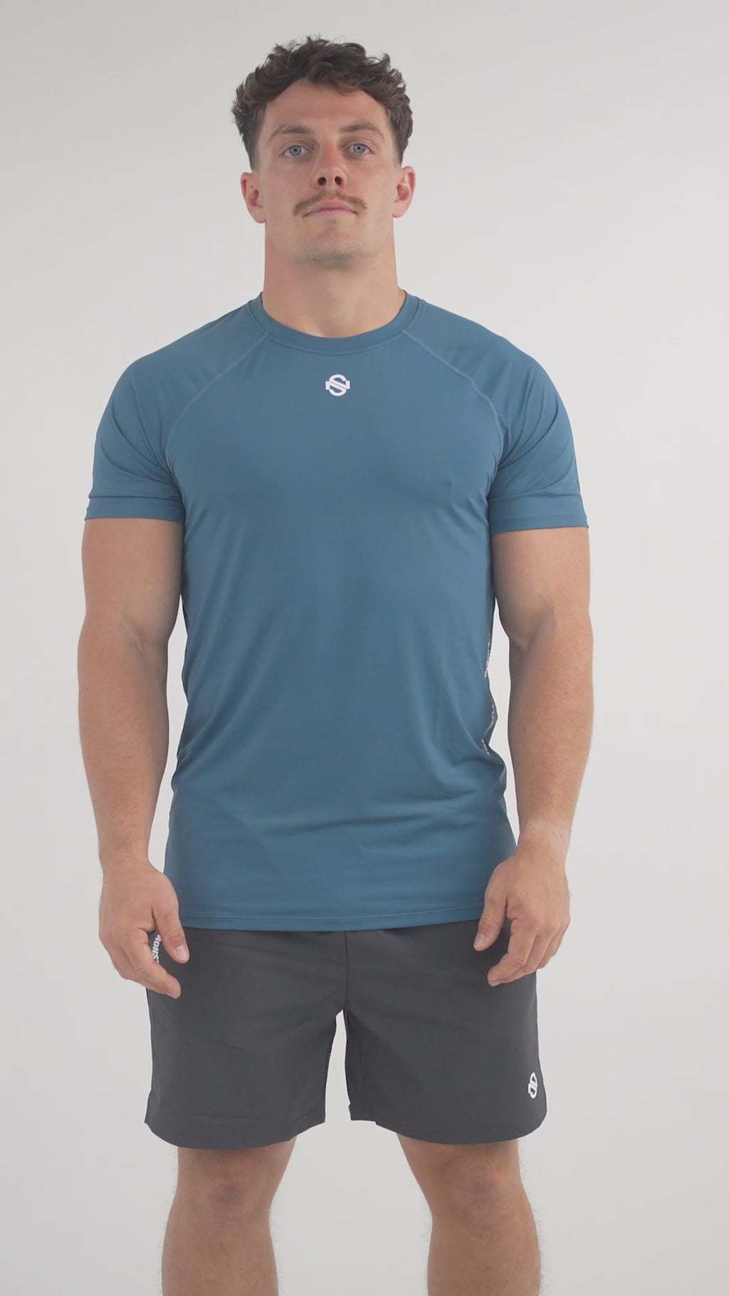 Athletic Tee - Teal Green