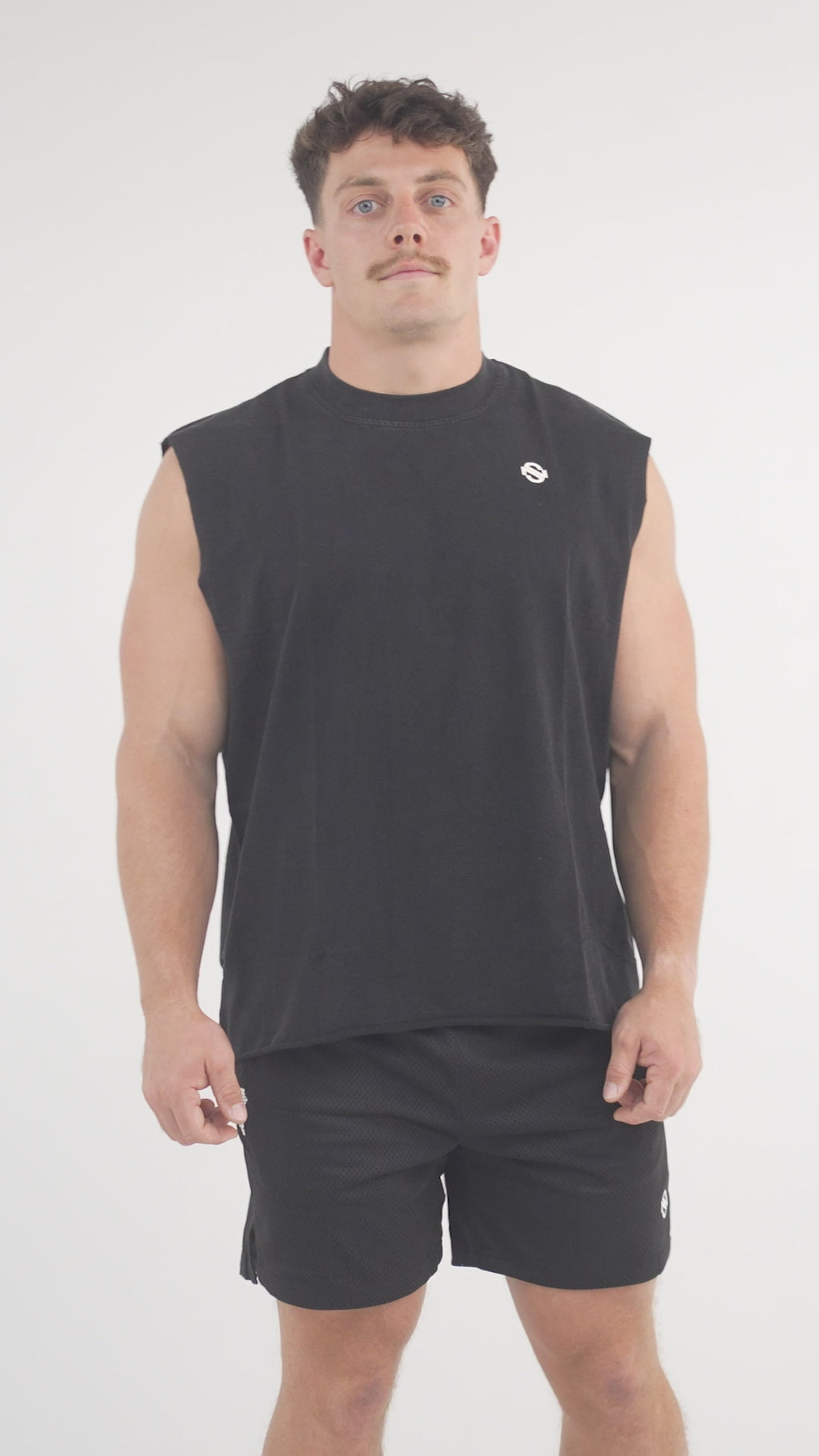 Nonstop Cutoff Tank - Washed Black