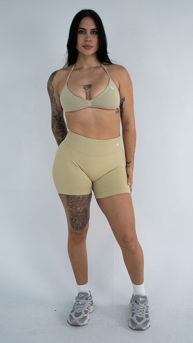 Pure Drive Sports Bra- Sand